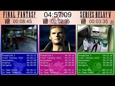 Final Fantasy Series Relay Race V  - Part 2: Final Fantasy VIII