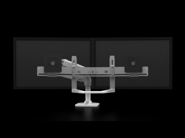 Video Teaser für Ergotron LX Desk Dual Direct Arm: Full Motion Redoubled