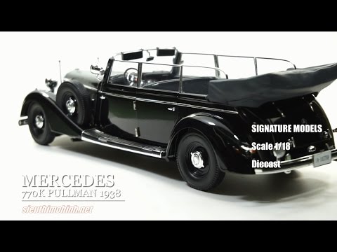 Thumbnail for 17_MERCEDES 770K PULLMAN 1938-SIGNATURE-1/18-DIECAST,test,SONY, A5000,A6000,REVIEW by Iveco, video, vide