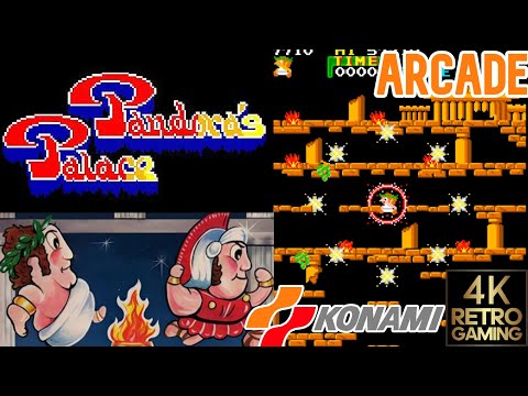 Pandora's Palace Arcade (Konami 1984) 4k Longplay