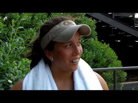 Irina Falconi after NCAA Round of 16 - May 28, 2010
