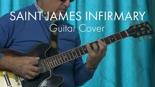 Saint James Infirmary Blues Guitar Lesson - My jazzy arrangement