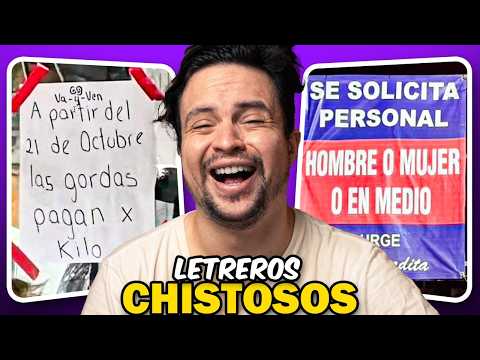 LETREROS MUY CHISTOSOS XD