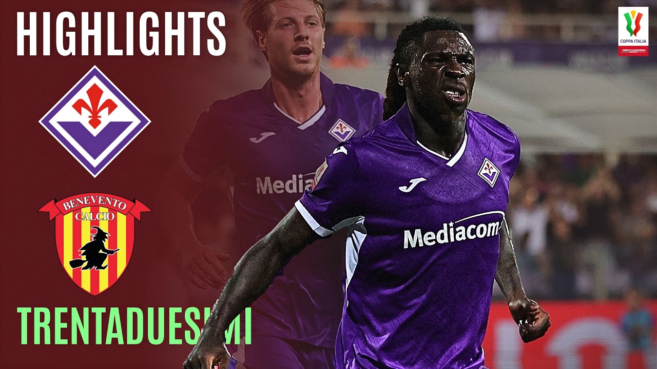 Passa La Viola | FIORENTINA-BENEVENTO 4-1 | HIGHLIGHTS | COPPA ITALIA FRECCIAROSSA 2026/27