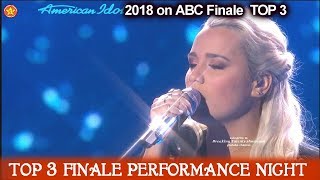 Gabby Barrett sings  Original song “Rivers Deep” Her First Single American Idol 2018 Finale Top 3