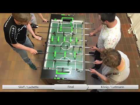 Kickereck Open | Final - Lachetta / Silaff vs Luttmann / König | Tablesoccer.TV