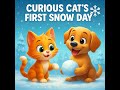Curious Cat S First Snow Day ️ Heartwarming 3D Animation