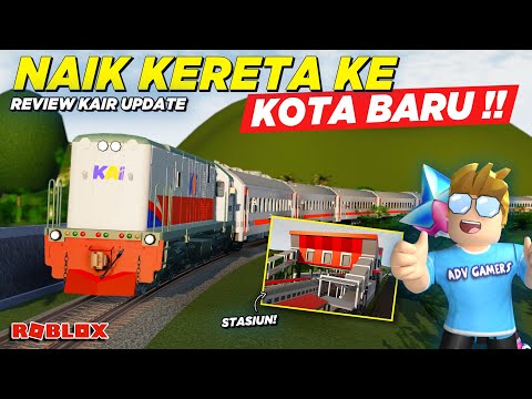 MENJELAJAHI KOTA BARU NAIK KERETA INTERIOR DI ROBLOX !! ROLEPLAY GAME KAI - Roblox Indonesia