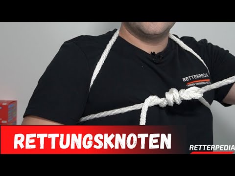 RETTUNGSKNOTEN Feuerwehr | Brustbund, Pfahlstich, doppelter Spierenstich |