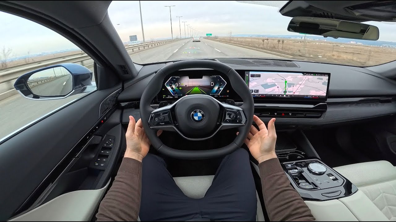 2024 BMW 5 Series Test Drive POV