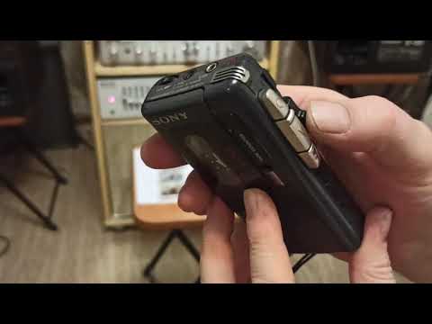 Sony m-607V - кассетный диктофон с голосовым управлением.