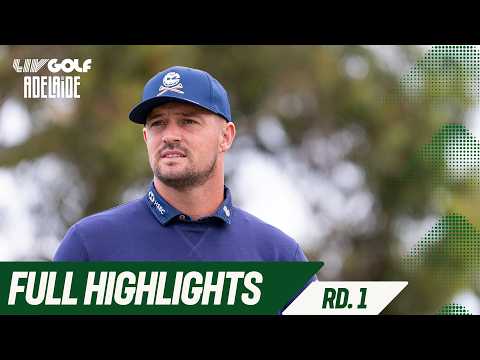 FULL HIGHLIGHTS | LIV Golf Adelaide Round 1 | 2026