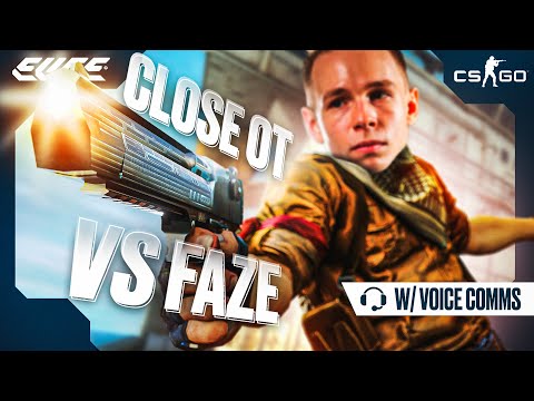 Close OT Loss In Rematch vs FaZe w/ Voice Comms - CS:GO