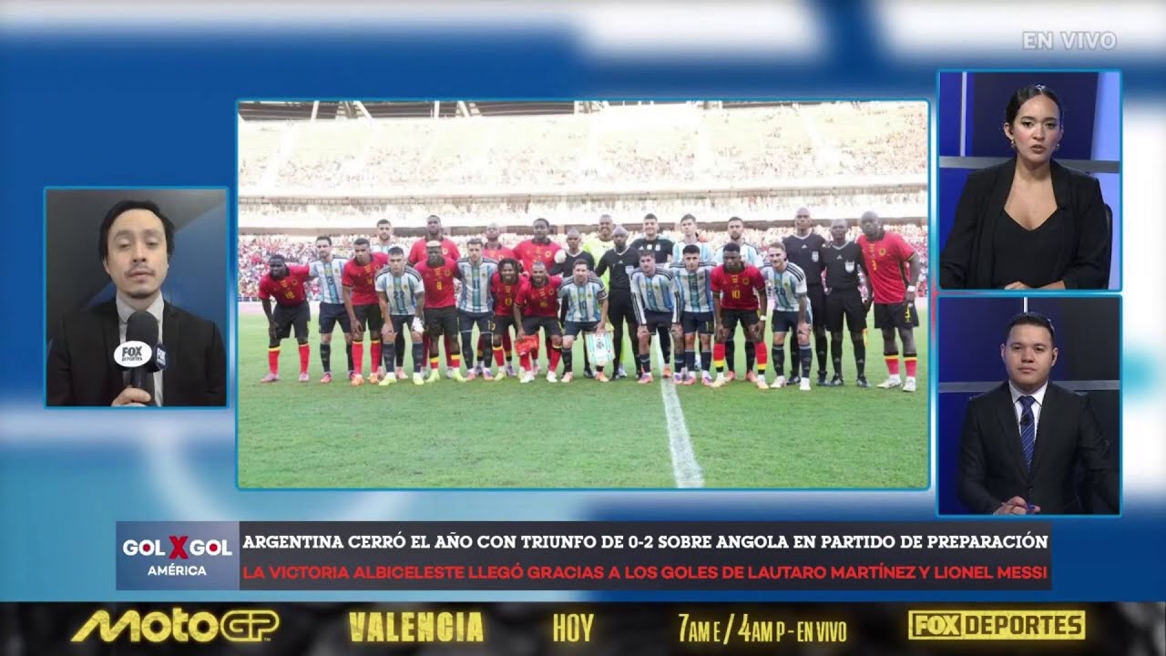ARGENTINA CIERRA CON VICTORIA. 😎 La 'Albiceleste' venció a Angola sin dificultad, GolXGol