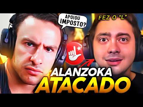 SUPER XANDÃO REAGINDO A ALANZOKA ESTÁ SENDO ATACADO POR VOTAR NO LULA!