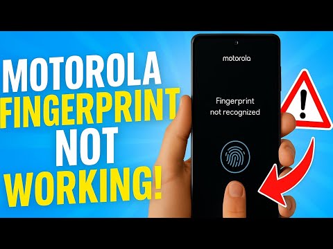 "Motorola Fingerprint Problem Solved | 100% Working ✅