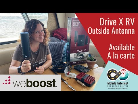 weBoost Drive X RV Outside Antenna (4G OTR) - Now Available A la Carte