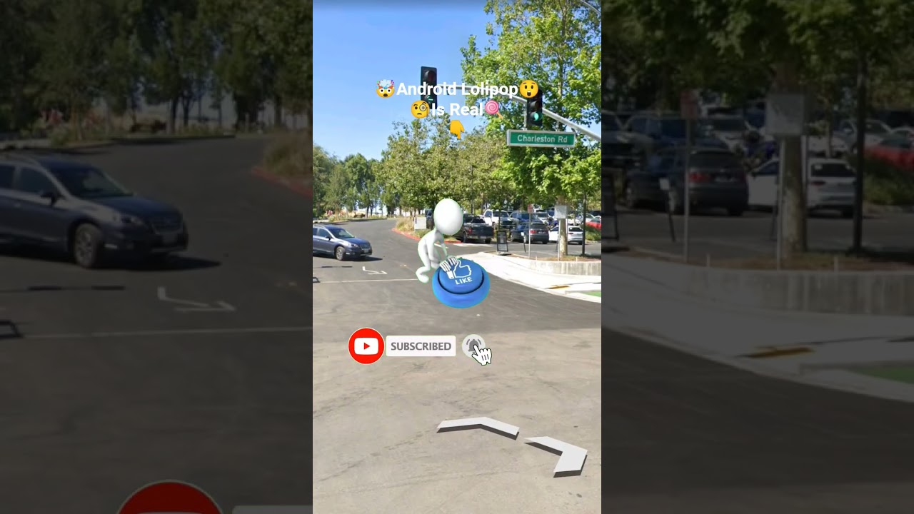🤯😲🍭 I Found Android Lolipop In Google Earth!? #shorts #trending #map #datadefender4u