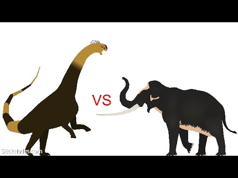 Camarasaurus Vs Palaeoloxodon