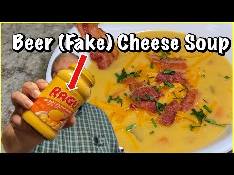 Beer Fake Cheese Soup