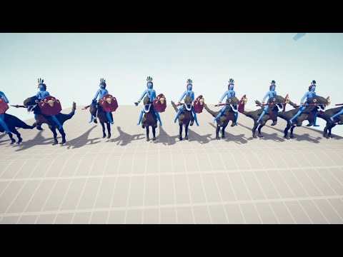 10 Raptor Riders vs Every Faction | TABS - Totally Accurate Battle Simulator