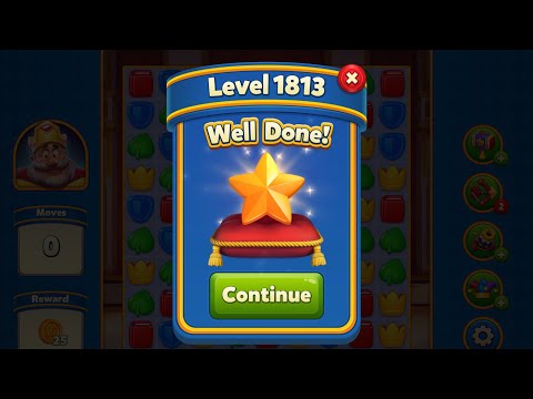 Royal Match - King Robert - Level 1813