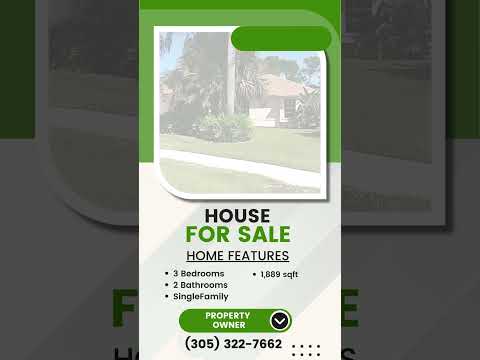 HOUSE FOR SELL (585 NE Solida Cir, Port Saint Lucie)