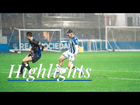 HIGHLIGHTS | 3ª RFEF 25-26 | J10 | Real Sociedad C 1-4 CD Lagun Onak | Zubieta