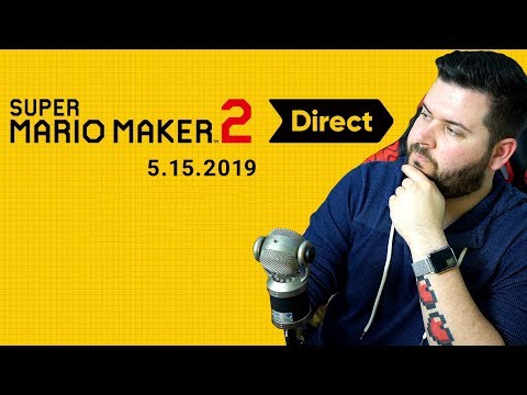 SO MUCH NEW STUFF! Super Mario Maker 2 Direct Reaction