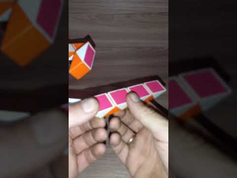 как сделать сердце 🤍 из змейки Рубика