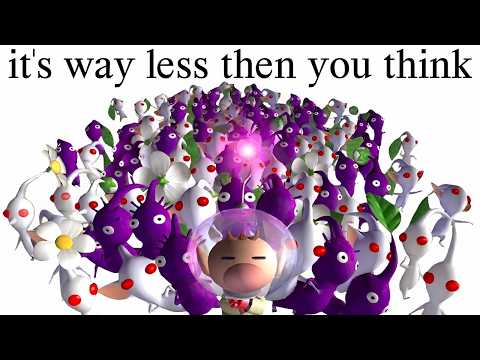How Many Throws Does it Take to 100% Pikmin 2?