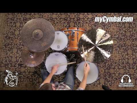 Meinl 20" Byzance Jazz Extra Dry Ride Cymbal - 1805g (LTD-B20JEDR-1116Y)