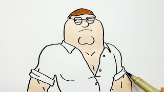 How to Draw Peter Griffin Skin From Fortnite