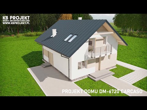Projekt domu Carcaso DM-6720 | KB Projekt