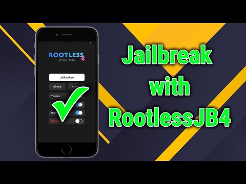 Jailbreak iOS 12.0-12.4.8 with RootlessJB4