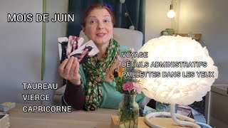 Juin pour Taureau Vierge Capricorne