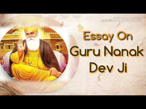 Essay on GURU NANAK DEV JI in English for students Video