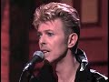 David Bowie ~ The Heart's Filthy Lesson (Late Show 1995)