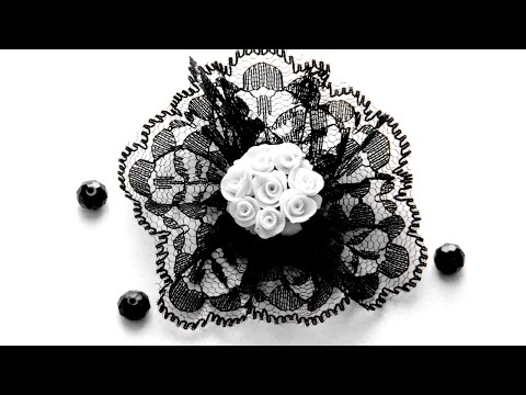 DIY Vintage Brooch | Roses - Polymer Clay Tutorial