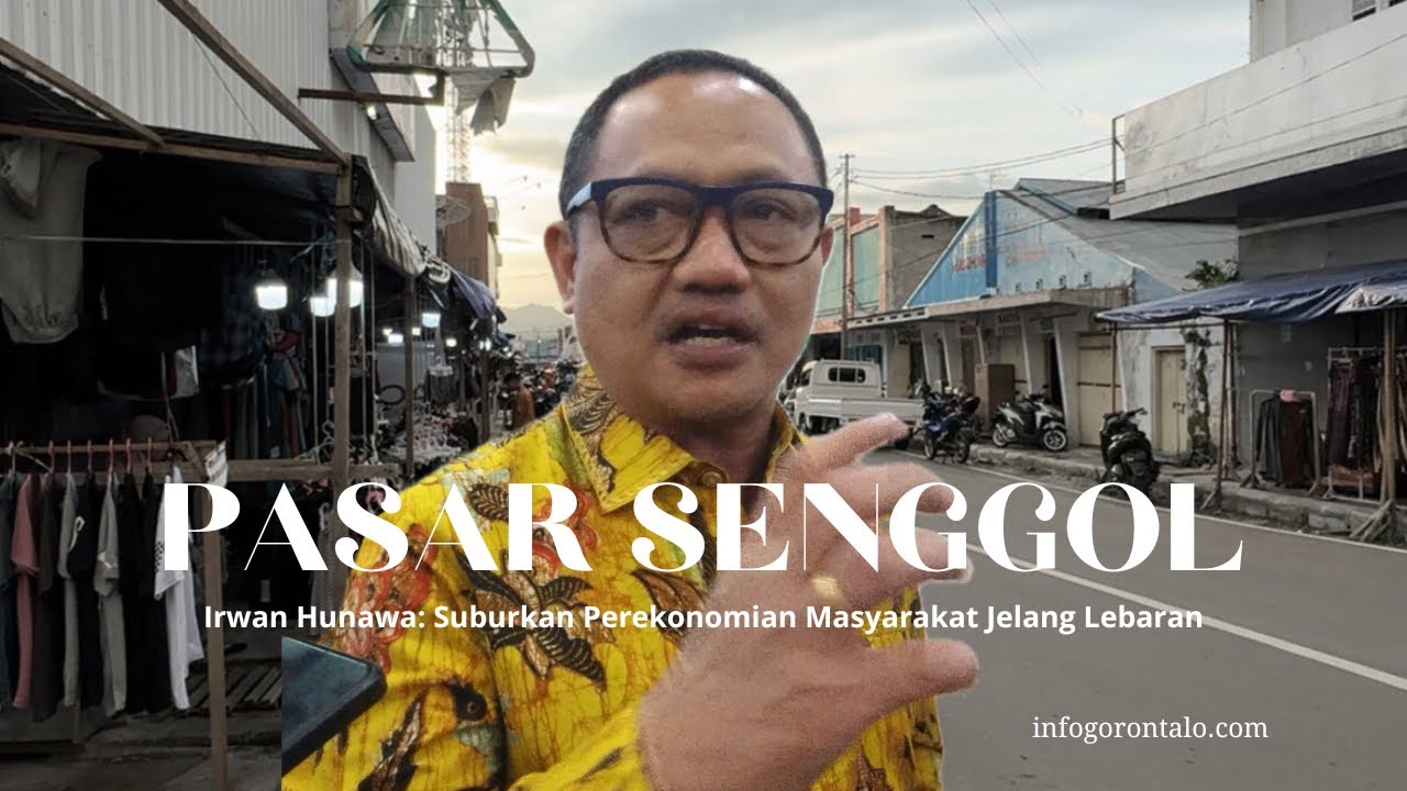 Irwan Hunawa: Pasar Senggol Suburkan Perekonomian Masyarakat Jelang Lebaran