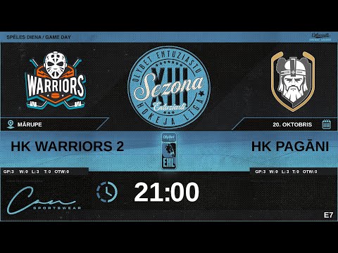 2023 10 20 | HK WARRIORS 2 (WR2) - HK PAGĀNI (PGN) | E7