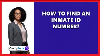 How To Find An Inmate Id Number