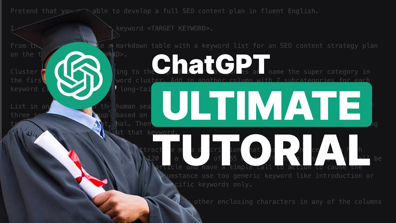 ChatGPT Beginner Tutorial & Ultimate Prompt Guide