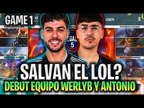 DEBUT DEL EQUIPO DE WERLYB Y TH3ANTONIO!😱 KOI vs LEG Game 1 IBEARIAN CUP 2025