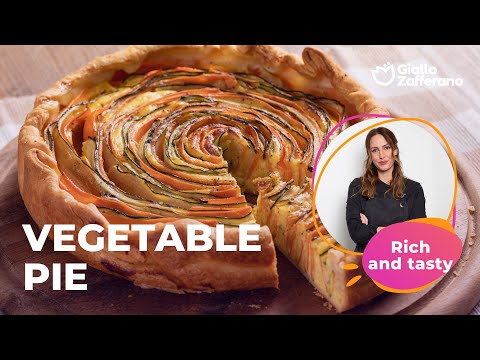 VEGETABLE PIE - SUPER DELICIOUS😍🍅🥕