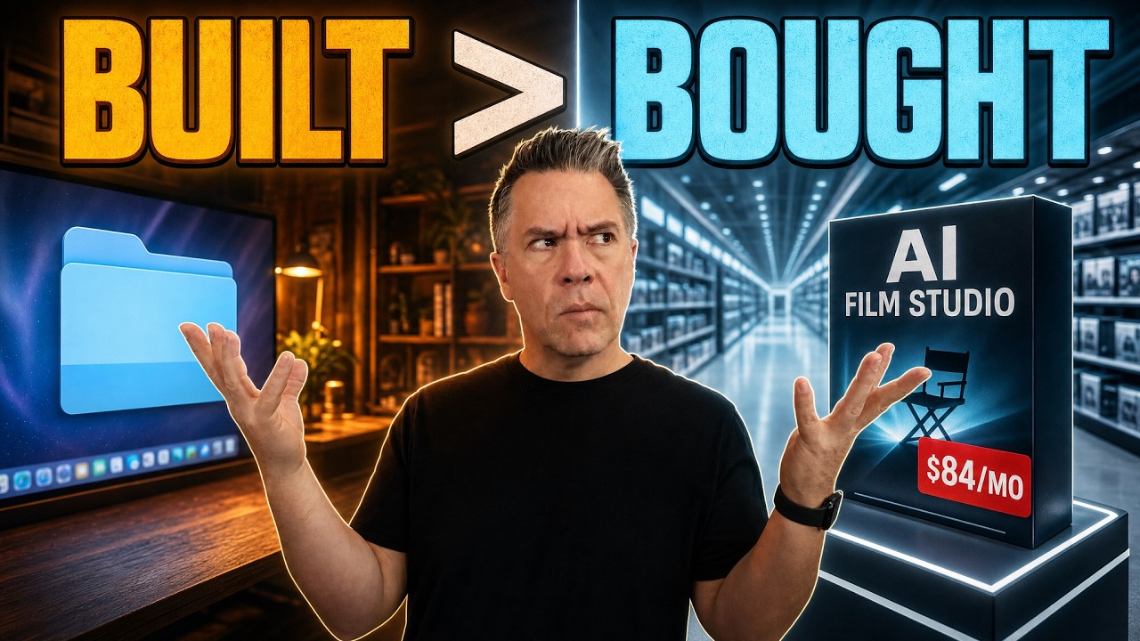 Don't Buy an AI Film Studio. Build Yours.