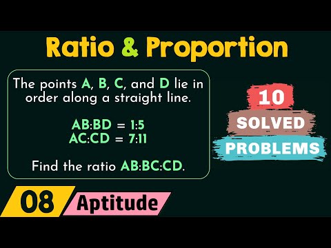 Ratio and Proportion 10 Solved Problems