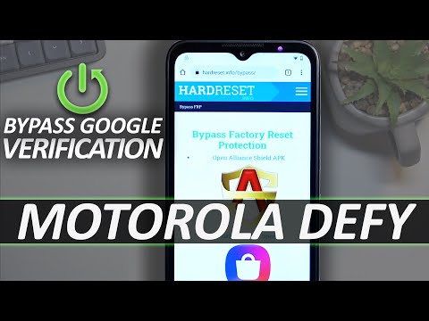 How to Bypass Google Lock on MOTOROLA Defy - FRP Bypass Motorola 2022