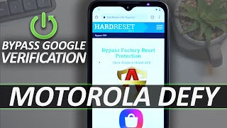 How to Bypass Google Lock on MOTOROLA Defy - FRP Bypass Motorola 2022