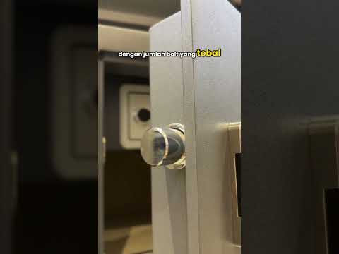 Gambar Safewell Burglary Brankas Besi Laya Sentuh 52x45x100 cm BS4407E - Hitam